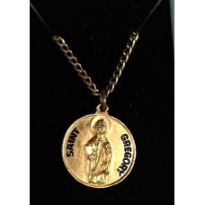 St Gregory Medal on Chain
